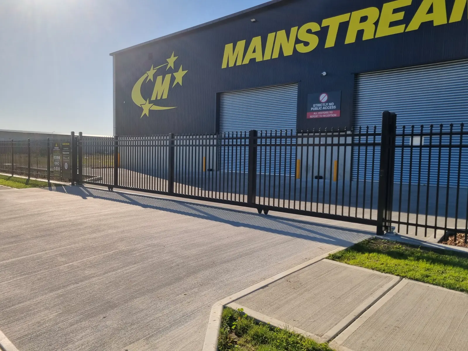 Mainstream Sliding Gate Installation